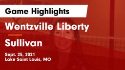 Wentzville Liberty  vs Sullivan  Game Highlights - Sept. 25, 2021