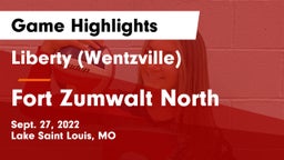 Liberty (Wentzville)  vs Fort Zumwalt North  Game Highlights - Sept. 27, 2022
