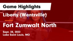 Liberty (Wentzville)  vs Fort Zumwalt North  Game Highlights - Sept. 28, 2022