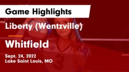 Liberty (Wentzville)  vs Whitfield  Game Highlights - Sept. 24, 2022