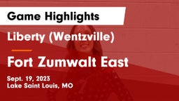 Liberty (Wentzville)  vs Fort Zumwalt East  Game Highlights - Sept. 19, 2023