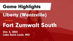 Liberty (Wentzville)  vs Fort Zumwalt South  Game Highlights - Oct. 3, 2023