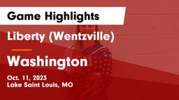 Liberty (Wentzville)  vs Washington  Game Highlights - Oct. 11, 2023