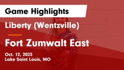 Liberty (Wentzville)  vs Fort Zumwalt East  Game Highlights - Oct. 12, 2023