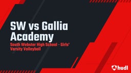 South Webster volleyball highlights SW vs Gallia Academy
