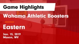 Wahama Athletic Boosters vs Eastern Game Highlights - Jan. 15, 2019