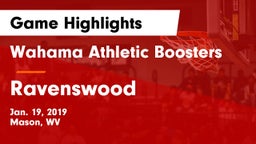 Wahama Athletic Boosters vs Ravenswood Game Highlights - Jan. 19, 2019