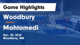 Woodbury  vs Mahtomedi  Game Highlights - Dec. 28, 2018
