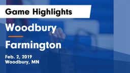 Woodbury  vs Farmington  Game Highlights - Feb. 2, 2019