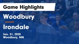 Woodbury  vs Irondale  Game Highlights - Jan. 31, 2020