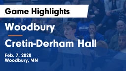 Woodbury  vs Cretin-Derham Hall  Game Highlights - Feb. 7, 2020