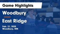 Woodbury  vs East Ridge  Game Highlights - Feb. 21, 2020