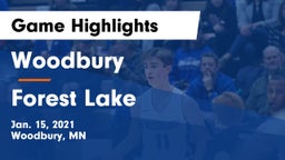 Woodbury  vs Forest Lake  Game Highlights - Jan. 15, 2021