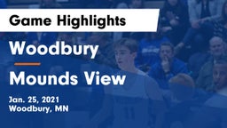 Woodbury  vs Mounds View  Game Highlights - Jan. 25, 2021