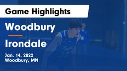 Woodbury  vs Irondale  Game Highlights - Jan. 14, 2022