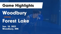 Woodbury  vs Forest Lake  Game Highlights - Jan. 18, 2022