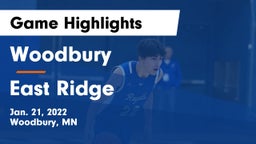 Woodbury  vs East Ridge  Game Highlights - Jan. 21, 2022