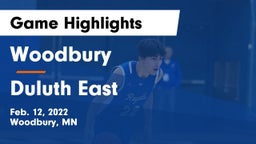 Woodbury  vs Duluth East  Game Highlights - Feb. 12, 2022