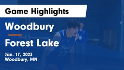 Woodbury  vs Forest Lake  Game Highlights - Jan. 17, 2023