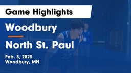 Woodbury  vs North St. Paul Game Highlights - Feb. 3, 2023