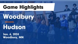 Woodbury  vs Hudson  Game Highlights - Jan. 6, 2024