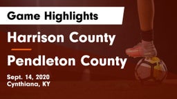 Harrison County  vs Pendleton County Game Highlights - Sept. 14, 2020