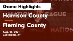 Harrison County  vs Fleming County  Game Highlights - Aug. 23, 2021