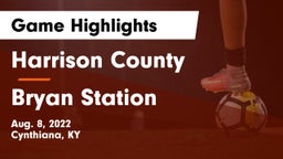 Harrison County  vs Bryan Station  Game Highlights - Aug. 8, 2022