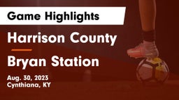 Harrison County  vs Bryan Station Game Highlights - Aug. 30, 2023