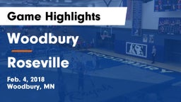 Woodbury  vs Roseville  Game Highlights - Feb. 4, 2018