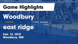 Woodbury  vs east ridge  Game Highlights - Feb. 13, 2018