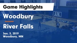 Woodbury  vs River Falls  Game Highlights - Jan. 3, 2019