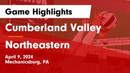 Cumberland Valley  vs Northeastern  Game Highlights - April 9, 2024