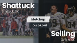 Matchup: Shattuck  vs. Seiling  2018