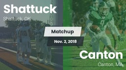 Matchup: Shattuck  vs. Canton   2018