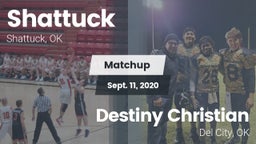 Matchup: Shattuck  vs. Destiny Christian  2020