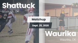 Matchup: Shattuck  vs. Waurika  2020