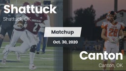 Matchup: Shattuck  vs. Canton  2020