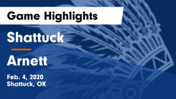 Shattuck  vs Arnett  Game Highlights - Feb. 4, 2020