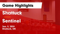 Shattuck  vs Sentinel  Game Highlights - Jan. 5, 2024