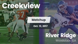 Matchup: Creekview High vs. River Ridge  2017