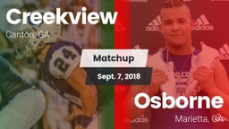 Matchup: Creekview High vs. Osborne  2018