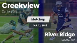 Matchup: Creekview High vs. River Ridge  2018