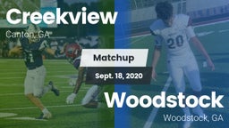 Matchup: Creekview High vs. Woodstock  2020
