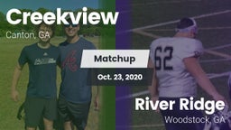 Matchup: Creekview High vs. River Ridge  2020