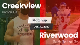 Matchup: Creekview High vs. Riverwood  2020