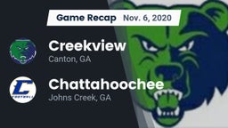 Recap: Creekview  vs. Chattahoochee  2020