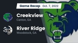 Recap: Creekview  vs. River Ridge  2022