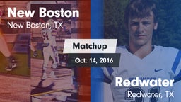 Matchup: New Boston High vs. Redwater  2016