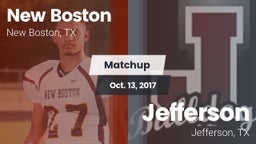 Matchup: New Boston High vs. Jefferson  2017
